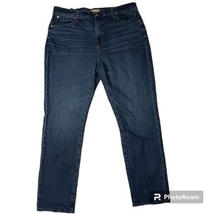 Madewell The High-Rise Slim Boy Jeans Women's Size 35T